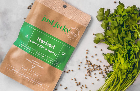 Herbed Beef Jerky - Coriander & Honey