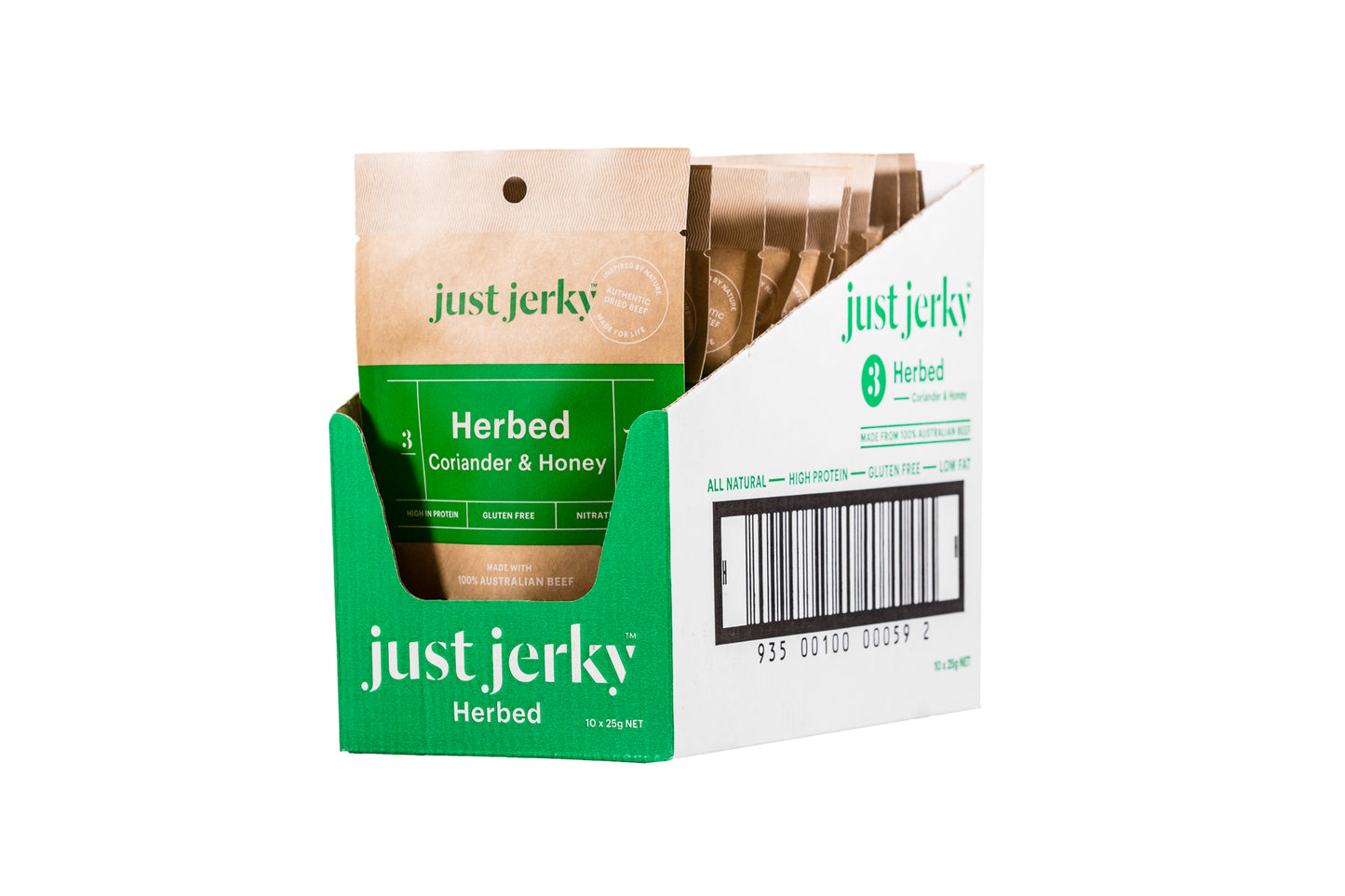 Herbed Beef Jerky - Corriander & Honey